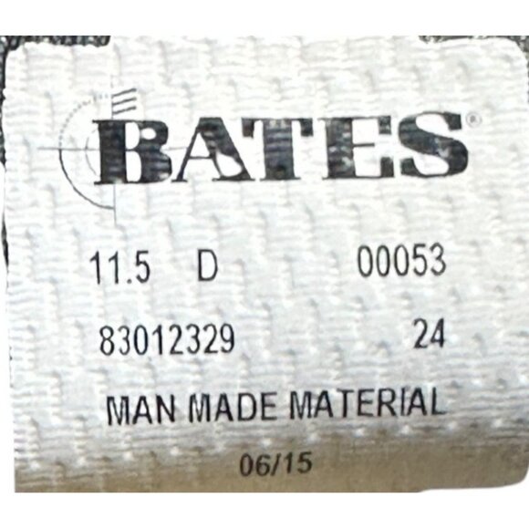 Bates Sentinel Men's  US Size 11.5d High Gloss Chukka Boots E00053 New NIB - Picture 5 of 11